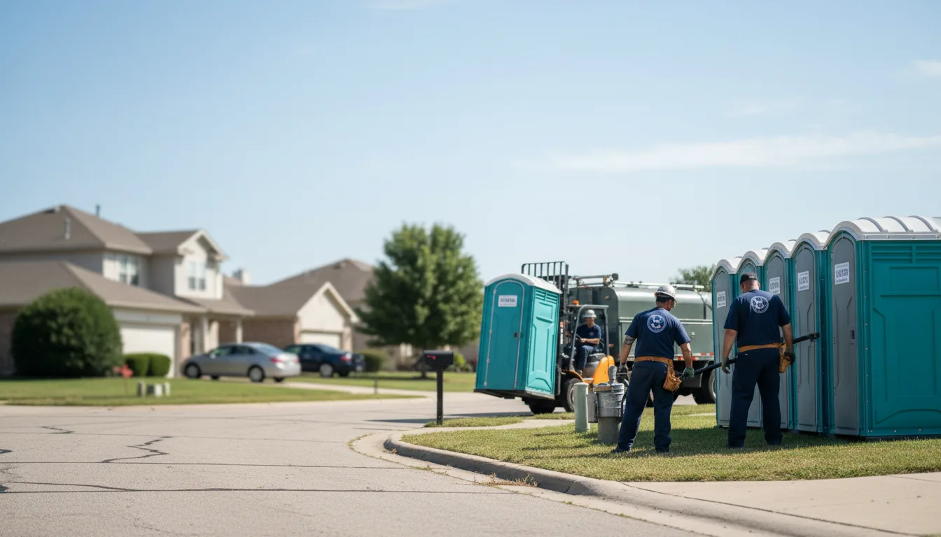 Porta Potty Rental in Ottawa, IL near me